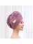 Kadın Kızın Sihirli Mikrofiber Duş Başlığı Banyo Şapkaları Kadınlar Için Kuru Saç Boneleri Hızlı Kuruyan Yumuşak Bayan Türban Kafa Havlusu (Yurt Dışından) 1