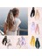 Yeni Moda Baskı Yay Scrunchies Saç Kurdelesi Kadınlar Için Elastik Saç Bandı Kızlar Saç Bağları Saç Aksesuarları (Yurt Dışından) 1