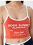 Biyeli Askılı Slogan Baskılı Crop Atlet 5