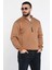 Erkek Yarım Balıkçı Yaka Şardonlu Fermuarlı Sweatshirt 4