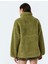 Dik Yaka Fermuarlı Cep Detaylı Peluş Oversize Sweatshirt 4