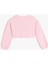 Bisiklet Yaka Uzun Kollu Basic Crop Sweatshirt 2