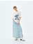 Stitch Lisanslı Baskılı Oversize Kısa Kollu Tişört 2