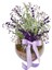 Aqua Lilac Lavanta & Cam Akvaryumda Lavanta Tasarımı Kokulu Hoş Kokulu Canlı Hediye Tasarım 1