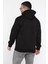 Baskılı Üç Iplik Şardonlu Erkek Kapüşonlu Sweatshirt 2