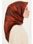 Geometrik Desenli Sura Saf İpek Eşarp 9218D 54 2
