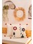 Punch Nakışlı Kırlent Luna 43x43 2Adet 1