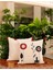 Punch Nakışlı Kırlent Luna 43x43 2Adet 2