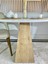 90 cm Çam Ayaklı Ahşap Yemek Masası - Fungi Serisi - Çalışma Masası - Balkon ve Kafe Masası 3