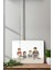 Aile Desenli Cam Kesme Tahtası - Cam Kesme Tablası | 25CM x 35CM 3