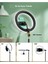 10"inç Ring Light Youtuber Tiktok Çekim Işıklı Telefon Tutucu Influencer Makyaj Işığı 2.10 M Tripod 4
