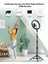 10"inç Ring Light Youtuber Tiktok Çekim Işıklı Telefon Tutucu Influencer Makyaj Işığı 2.10 M Tripod 5
