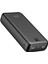 20000 mAh 10.5W Çift Usb-A Çıkışlı Powerbank Taşınabilir Hızlı Şarj Cihazı Siyah 1