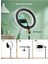 10"inç Ring Light 120 Ledli 24W LED Işıklı Halka + Yaylı Telefon Tutacağı Youtuber Tiktok 2.10 5