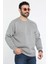Bisiklet Yaka 3 Iplik Şardonlu Sweatshirt 2