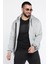 Kapüşonlu Fermuarlı 3 Iplik Şardonlu Sweatshirt 4