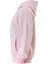 Butterfly Baskılı Kapüşonlu Içi Yumuşak Polarlı Oversize Sweatshirt - Pembe 3