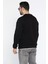 Bisiklet Yaka Şardonlu Erkek Sweatshirt 2