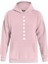 Freedom Baskılı Kapüşonlu Içi Yumuşak Polarlı Oversize Sweatshirt - Pembe 2