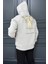 Üç Iplik Şardonlu Kapüşonlu Kartal Baskılı Erkek Sweatshirt 4