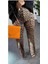 Palazzo Şardonlu Leopar Pantolon 3