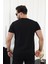 Kendinden Desenli Baskılı T-Shirt 4