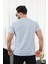 Kendinden Desenli Baskılı T-Shirt 4
