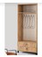 vess home 2 Kapaklı Çok Amaçlı Dolap 80x46x189 3
