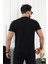 Şerit Detaylı Baskılı T-Shirt 4