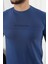 Şerit Detaylı Baskılı T-Shirt 2