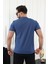 Şerit Detaylı Baskılı T-Shirt 4