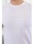 Şerit Detaylı Baskılı T-Shirt 2