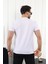 Şerit Detaylı Baskılı T-Shirt 4