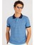 Slim Fit Çizgili Polo Yaka Pike Thisrt 2