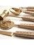 Rampur Çelik Bar Aksesuarları 24 Cm Natural - Altın 4