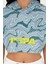 Kadın Koyu Yeşil Sweatshirt 50284302-VR101 6