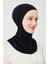 Siyah Büyük Hijab Bone 1