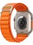 Apple Watch Ultra 2 (2024) Uyumlu Kordon Alpine Loop Hasır Kumaş 49MM 1