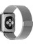 Apple Watch Ultra 2 (2024) Uyumlu 49MM Paslanmaz Hasır Milano Metal Kordon 4