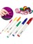 Plastik Renkli Büyük 6' Lı Büyük Numaralar Tığ Seti 1
