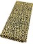 120X50 cm Pamuklu Astarlık Kumaş Sarı-Siyah Leopar Desen 1