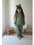 Gabardin Kumaş Pantolon - Nakışlı Gömlek 2 Li Kız Çocuk Takım 1