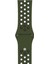 Apple Watch Uyumlu Series 2 44 mm Fileli Kordon Haki-Siyah 1
