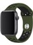 Apple Watch Uyumlu Series 2 44 mm Fileli Kordon Haki-Siyah 2