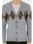 Erkek Gri Melanj Hırka (Triko) 50270991-VR086 6