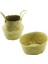2ın1: Kulplu - Kulpsuz Hasır Organizer Sepet Ç: 33---25 cm Y:15-30 cm (4825) 1