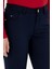 Kadın Lacivert Pantolon (Kanvas-Chino) 50271910-VR033 6