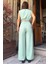 Kadın Crop Bluz Pantolon Ikili Takım 4