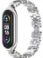 Xiaomi Mi Band 5/6 Gümüş Için Metal Izle Band (Yurt Dışından) 1