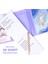 Unicorn Renkli Kapaklı Mini 3 Bölmeli Kalemli Defter 3